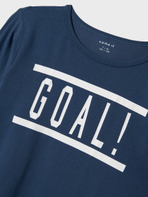 NAME IT Natsæt Dark Denim Football